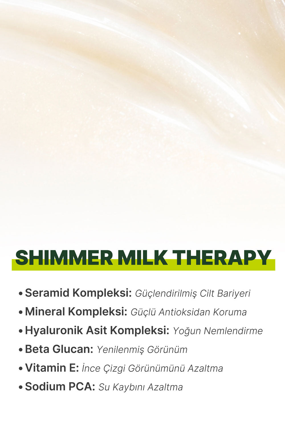 Shimmer Milk Therapy