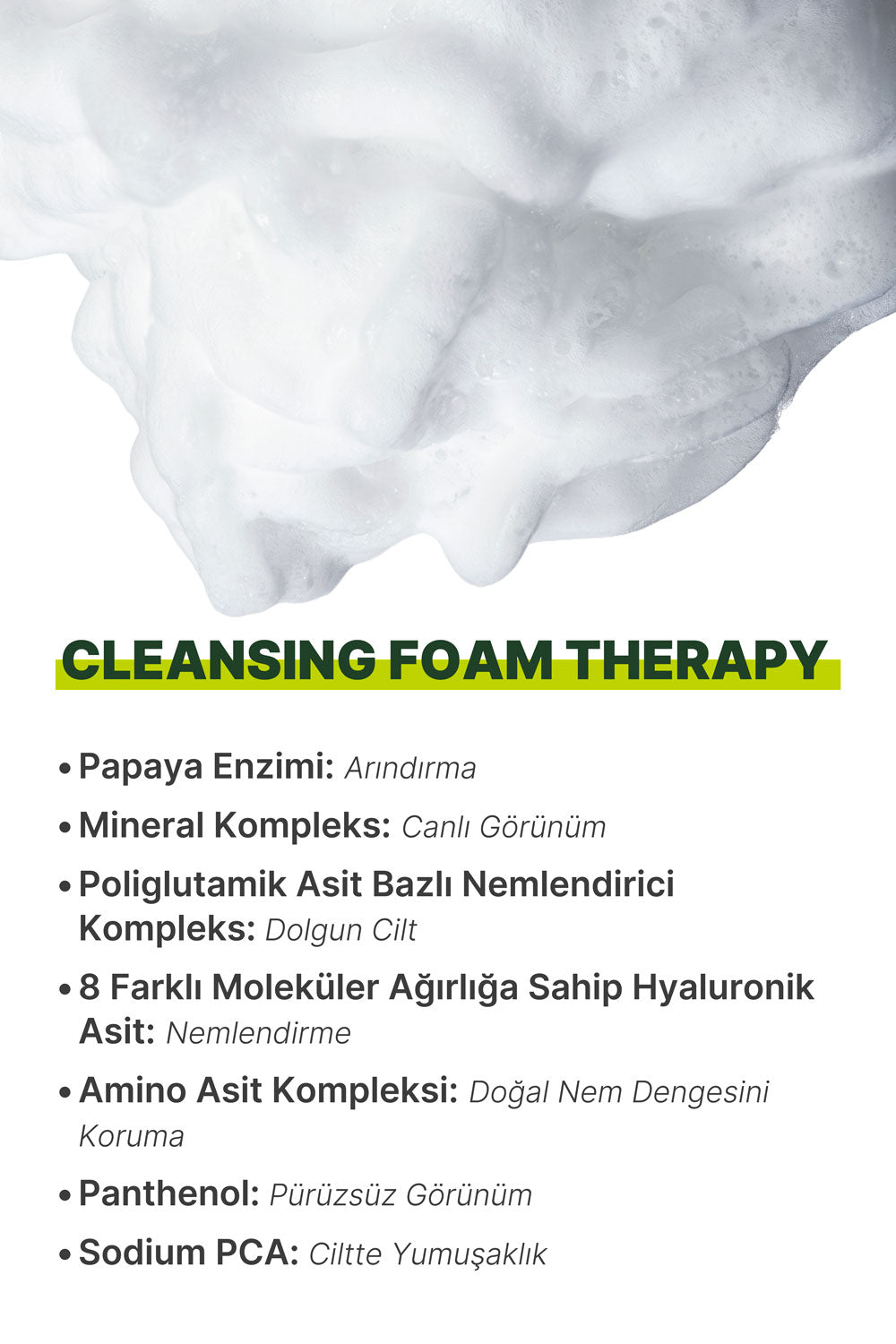 Cleansing Foam Therapy