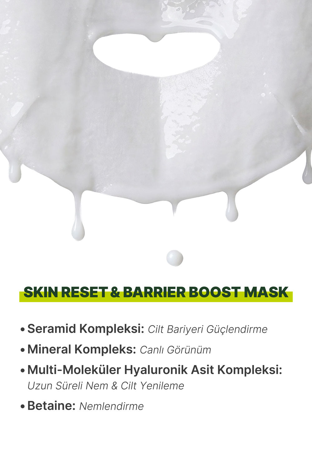 Skin Reset & Barrier Boost Mask (Tekli)