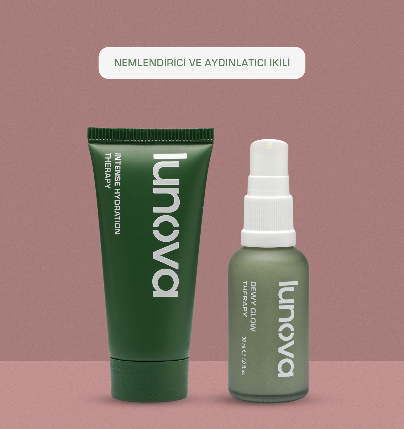 Nemlendirici ve Aydınlatıcı Krem ve Serum İkilisi