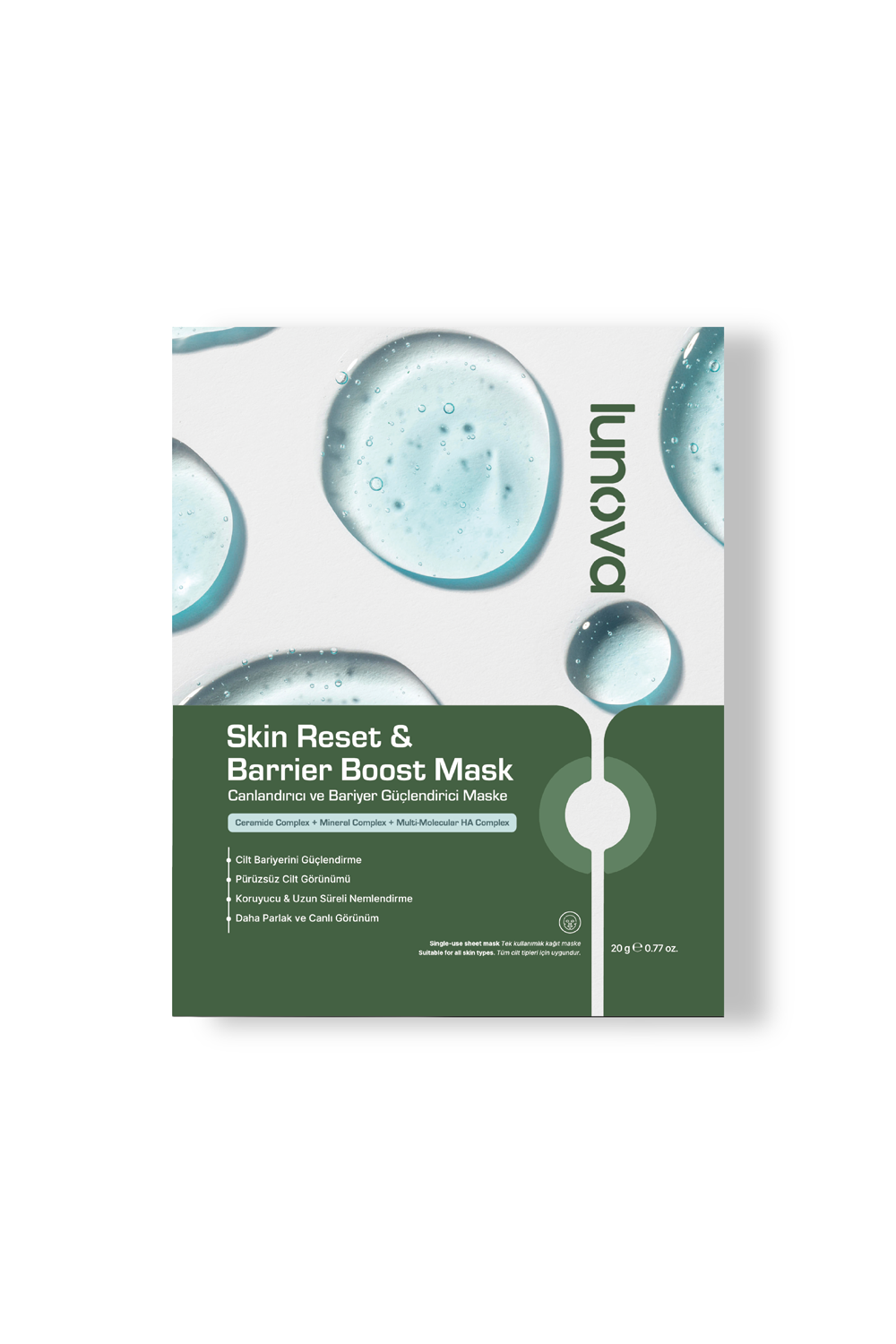 Skin Reset & Barrier Boost Mask (5'li)