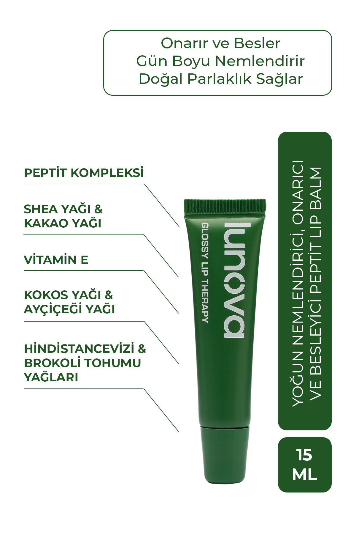 Aromasız ve Tuzlu Karamel Aromalı Lip Balm İkilisi