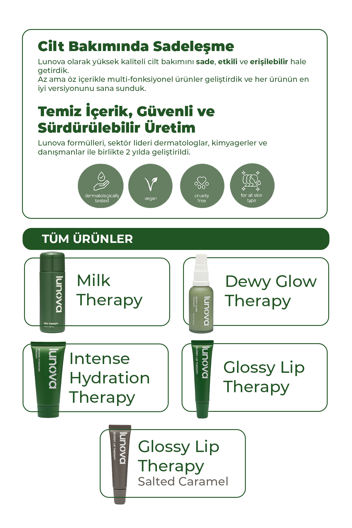 Aromasız ve Tuzlu Karamel Aromalı Lip Balm İkilisi